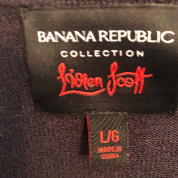 Banana Republic Sequined sweater in L, like new. - Picture 4 of 6